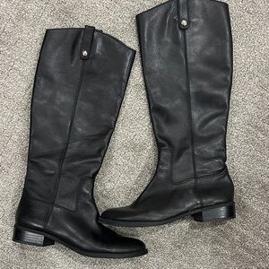 INC International Concepts Black Over the Knee Boots
